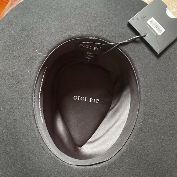 Gigi Pip Dakota Wide Brim Felt Hat NWT - Picture 8 of 8